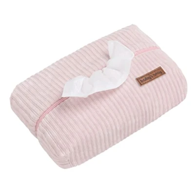 Afbeelding van Baby&#039;s Only Billendoekjeshoes Sense Babydoekjes Hoes voor luierdoekjes en pampers billendoekjes Oud Roze Ritssluiting