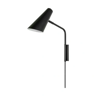Afbeelding van Noa wandlamp zwart