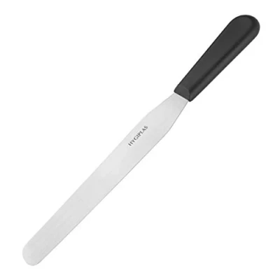 Afbeelding van Hygiplas recht paletmes 25,5cm zwart