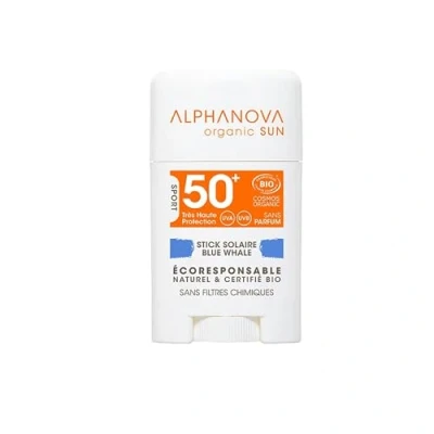 Afbeelding van Alphanova Bio Spf 50+ Face Sun Stick Blue