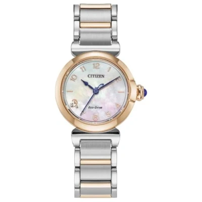 Afbeelding van Citizen EM1136 87D Polshorloge Dames Kwarts Elegance Eco Drive
