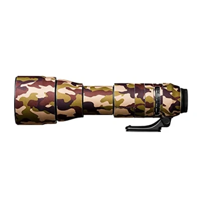 Afbeelding van easyCover Lens Oak voor Tamron SP 150 600 mm f/5 6.3 Di VC USD G2 Bruin Camouflage