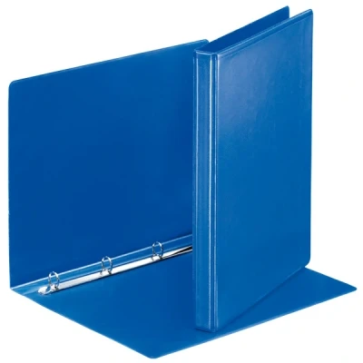 Image de Esselte Essentials classeur avec 4 anneaux en forme de O 16 mm bleu
