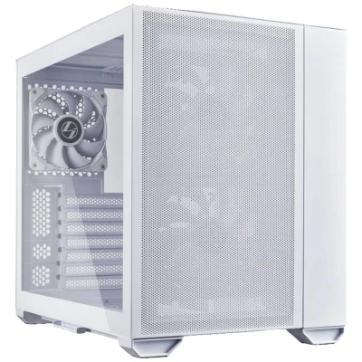 Afbeelding van Lian Li O11 AIR Mini WHITE tower Gaming behuizing, Behuizing Wit