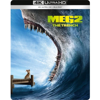 Afbeelding van Warner Home Video The Meg 2: Trench (steelbook) 4k Blu ray
