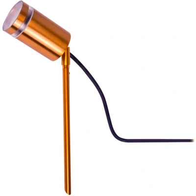 Afbeelding van Integral buiten prikspot staal koper IP65 voor 1x GU10 LED lamp max. 5W (niet inbegrepen)