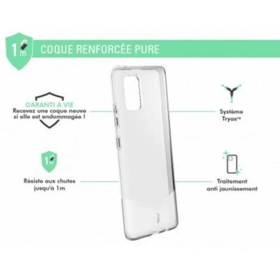 Afbeelding van Force Case, Versterkte hoes Geschikt voor Samsung Galaxy A51 5G PURE, Transparant