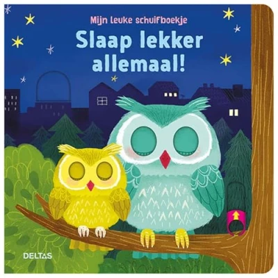 Afbeelding van Mijn leuke schuifboekje, Slaap lekker allemaal!