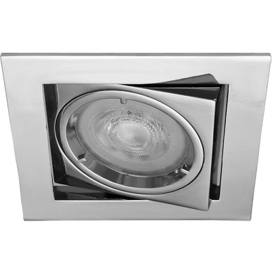 Afbeelding van LED inbouwspot Arnoud Vierkant Chrome Sceneswitch Dimbaar 5W Philips