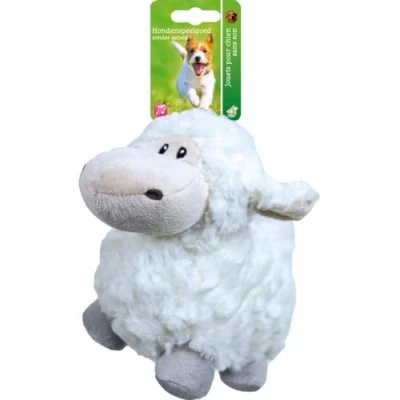Afbeelding van Boon Pluche Schaap Wit Zonder Geluid 18 cm