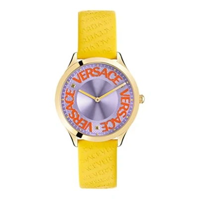 Afbeelding van Versace VE2O00822 horloge vrouw Roestvrij Staal goud