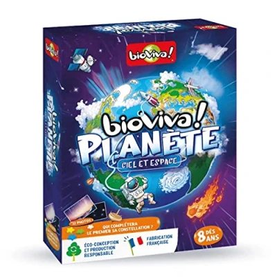 Afbeelding van Bioviva Planeet hemel en ruimte, speels, gezelschapsspellen voor kinderen vanaf 8 jaar, 2 tot 4 spelers, 400138, meerkleurig