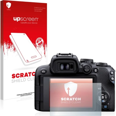 Afbeelding van upscreen Screenprotector voor Canon EOS R10 Folie Beschermfolie transparant
