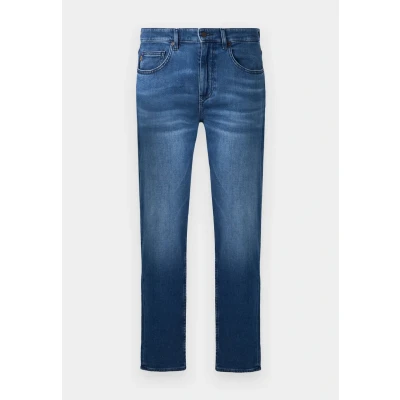 Afbeelding van BOSS TROY Jeans Tapered Fit, Heren, Maat: 38x32, Bright blue