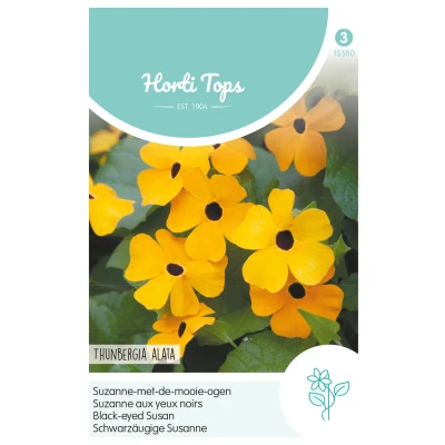 Afbeelding van Thunbergia Alata Suzanne met de mooie ogen Buzzy