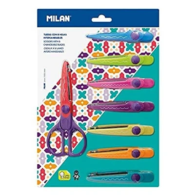 Afbeelding van Schaar Milan Multicolour 9 Onderdelen Roestvrij staal