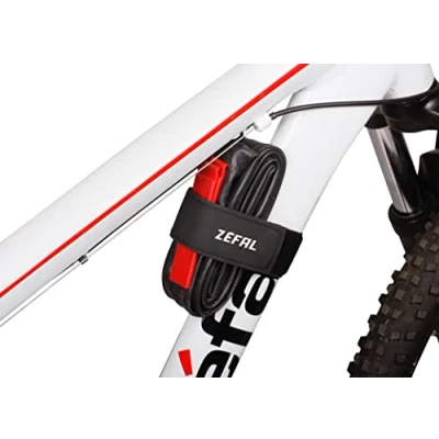 Image de Sangle de fixation zefal pour chambre a air noir avec 2 demonte pneus z levers