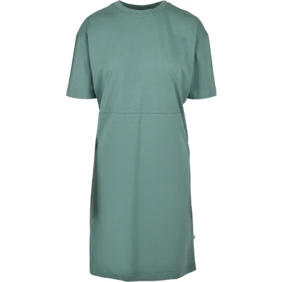 Afbeelding van Urban Classics Jerseyjurk, Dames, Maat: 3XL, Turquoise