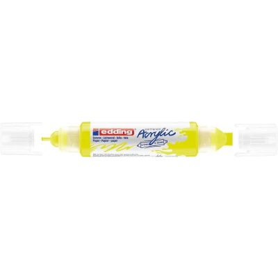 Afbeelding van edding 5400 Acrylic Marker neon geel 1 ST 2 3/5 10mm / 4 5400065
