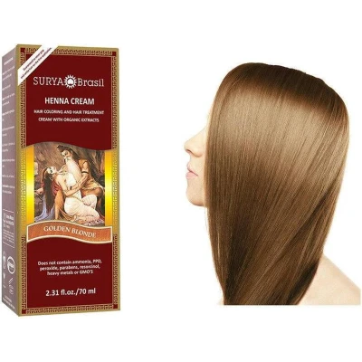 Afbeelding van Surya Brasil Henna Cream Golden Blonde 70Ml