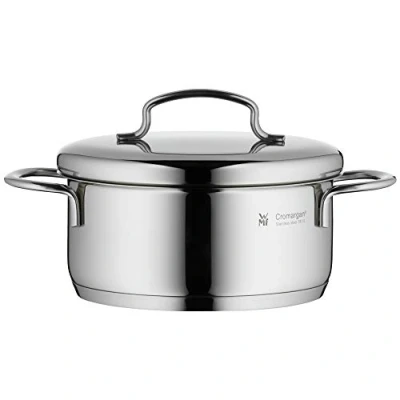 Image de WMF 714766040 FAITOUT BAS MINI 14 CM AVEC COUVERCLE