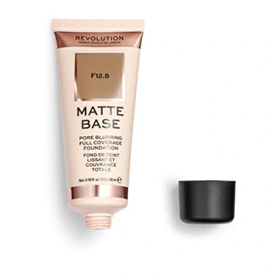 Afbeelding van Makeup Revolution Matte foundation, 28 ml, F12.5