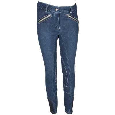 Afbeelding van Mondoni jeans kinder rijbroek maat:152