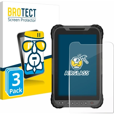 Afbeelding van BROTECT AirGlass kogelwerende glasfolie (3 Stuk, Zenius 800), Tablet beschermfolie