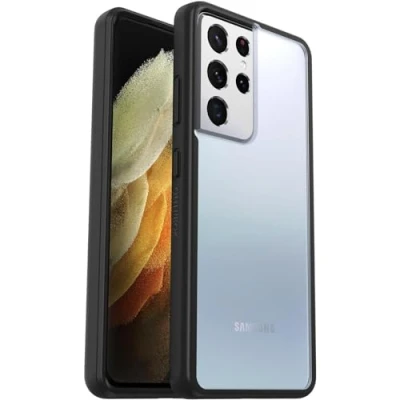 Image de OtterBox React Series Coque de protection pour téléphone portable cristal noir Samsung Galaxy S21+ 5G
