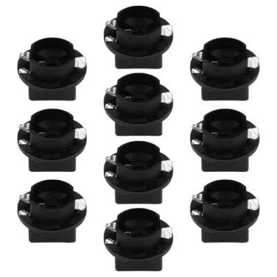 Afbeelding van VGOL Set van 10 lampen T10 met draaivergrendeling Compatibel Audi Ford dashboard 6V 12V 24V