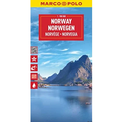 Afbeelding van Marco Polo Wegenkaart Noorwegen