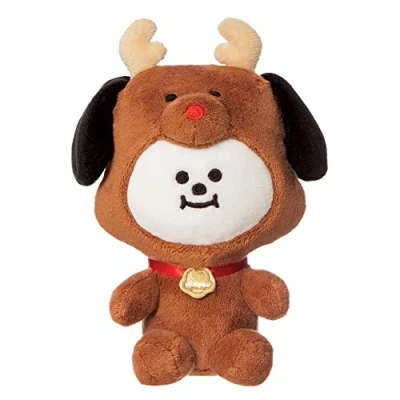 Afbeelding van Line Friends BT21 Aurore 61496 pluche mascotte 15 cm Chimmy winter