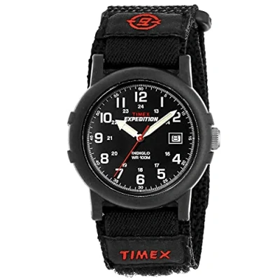 Afbeelding van Timex Horloge, zwart., Riem