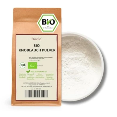 Afbeelding van Kamelur biologische knoflook griesmeel 200 g granulaat specerijen zonder toevoegingen