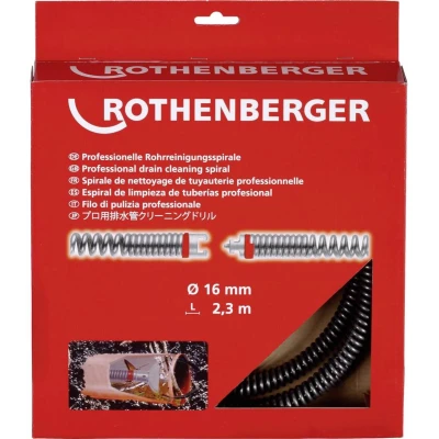 Afbeelding van Rothenberger SMK 72433 Ontstoppingsveer 230 cm Afmeting, Ø 16 mm