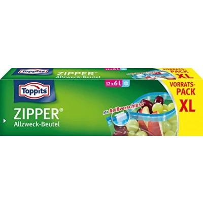 Afbeelding van Toppits Rits 6L XL, 12 stuks