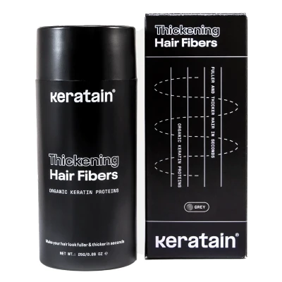 Afbeelding van Keratain Thickening Hair Fibers Grey 25 gr