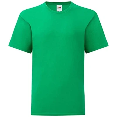 Afbeelding van Fruit of the Loom T shirt voor meisjes, Groen