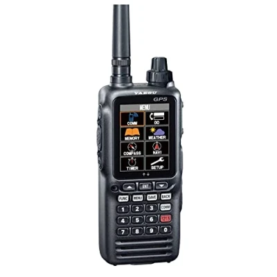 Afbeelding van Yaesu FTA850L Draagbaar VHF radiostation voor de luchtvaart 118.000 136.992 MHz, 66 kanalen, 2200 mAh, IPX5