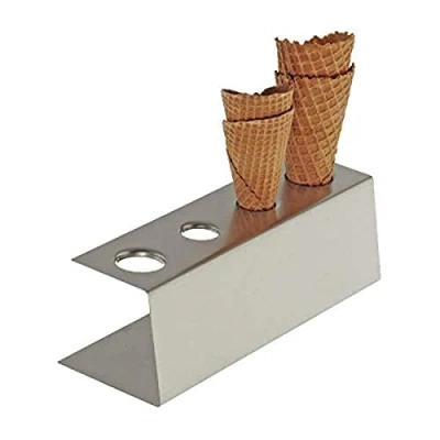 Image de Support Porte Cornet à Glace APS Acier inoxydable 270x95x90mm
