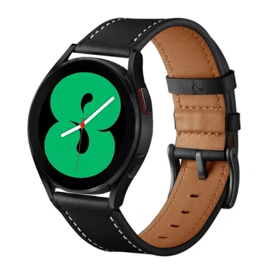 Afbeelding van Garmin Approach S12 / S40 S42 lederen bandje Zwart