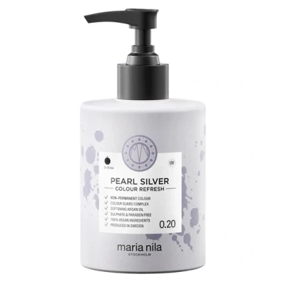Afbeelding van Maria Nila Colour Refresh Pearl Silver 0.20 300ml Haibu by Kapperskorting.com