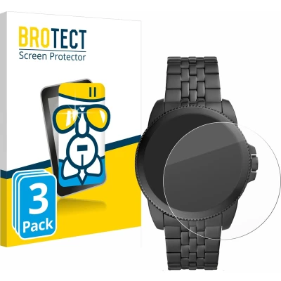 Afbeelding van BROTECT Screenprotector voor Fossil Gen 5E Folie Beschermfolie Beschermglas transparant (3 Stuks)