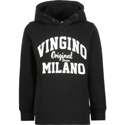 Afbeelding van Vingino Zomer SKBN3400 Sweater NOO5 HOODY CLASSIC LOGO Deep Black