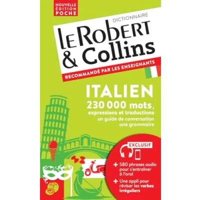 Afbeelding van Le Robert &amp; Collins poche italien: français italien ;