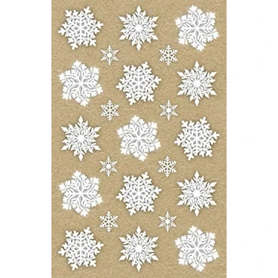 Afbeelding van Etiket Z design Christmas sterren 2 vel