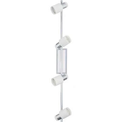 Afbeelding van EGLO Davida Plafondspots 4 Lichts Chroom, Wit