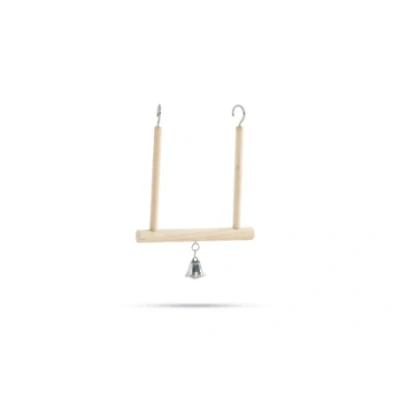 Afbeelding van Bz houten schommel met bel