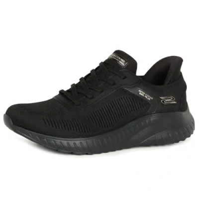 Afbeelding van Skechers Sneakers laag, Dames, Maat: 37.5, Negr Textiel