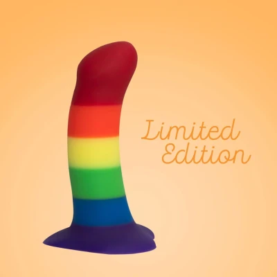 Afbeelding van Fun Factory Dildo Amor Rainbow GRATIS TOY bij iedere bestelling v.a. 40,